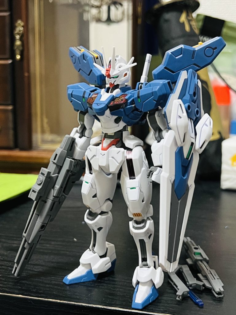 ビームサーベルラックのピン簡単に折れるので注意よん。