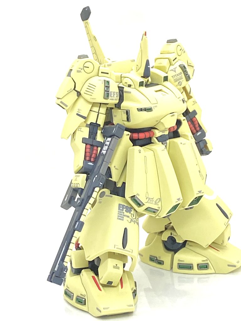 ウサ男流成型色仕上げの集大成且つ100体目に相応しいメモリアルなジ・オを作れて大変満足しました。