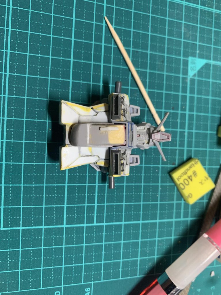 パネルをプラ板で作成