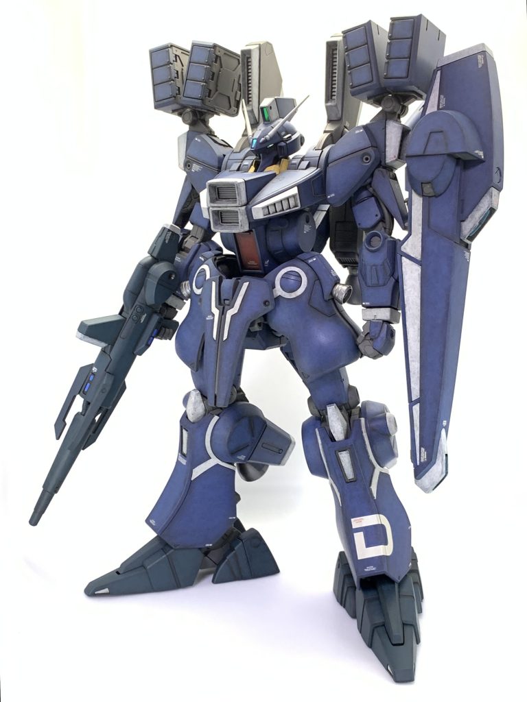 全身。キットのデキは非常に良いです。パーツ分割が秀逸で、組み易くて塗り易かったです。