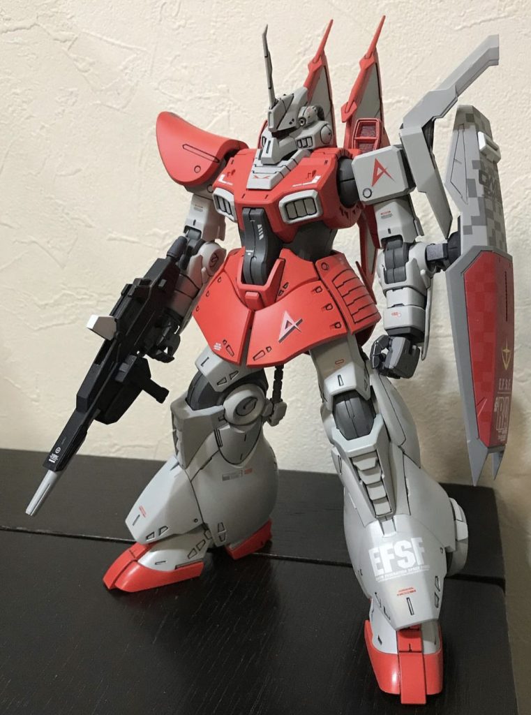 ガンダムMK.2用ビームライフルとシールドが意外に似合います♪♪😙