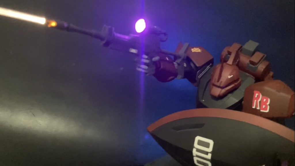 ジョニー・ライデン専用ゲルググ 電飾改造–4枚目/制作者：JINSUBARU