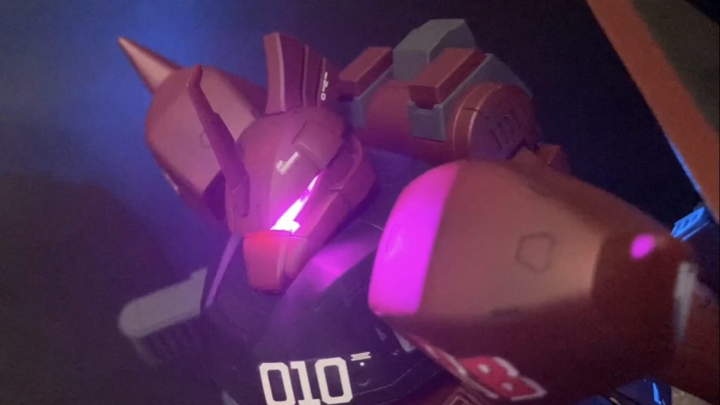 ジョニー・ライデン専用ゲルググ 電飾改造–5枚目/制作者：JINSUBARU