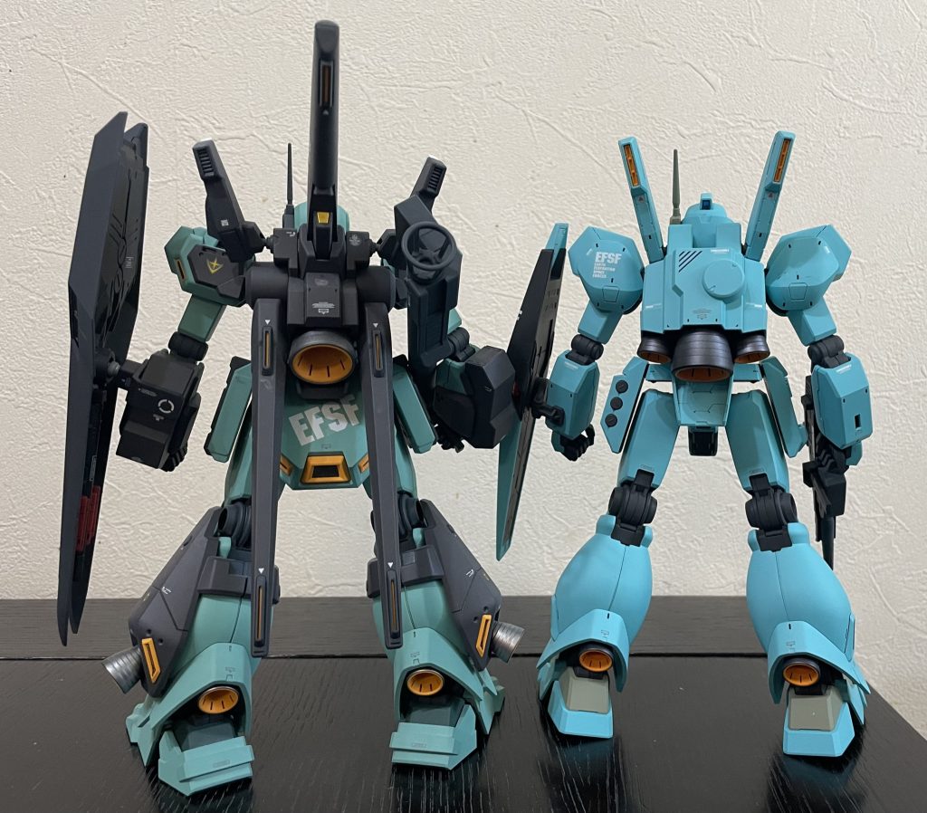 バックショットのボリュームの差。😵