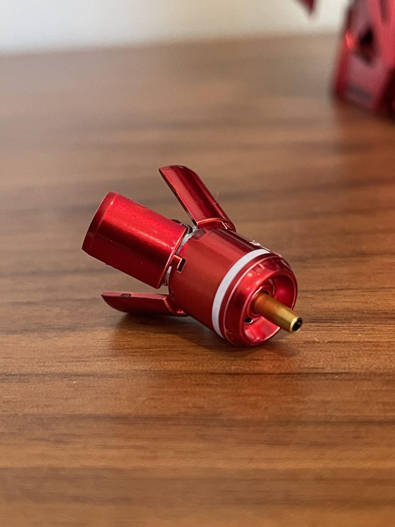 ファンネルの砲身はブラックからゴールドに変更！