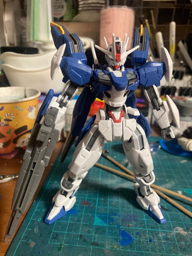 素組みが終わって、ここから弄り方を考えます🤔