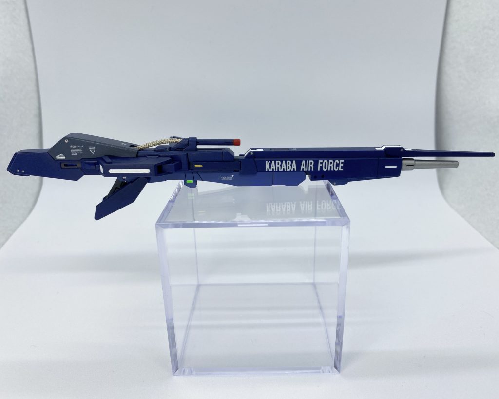 ティターンズブルーを基調に配色してます。これもお気に入りですね。ご覧いただきありがとうございました!次は何を作りましょうかね!