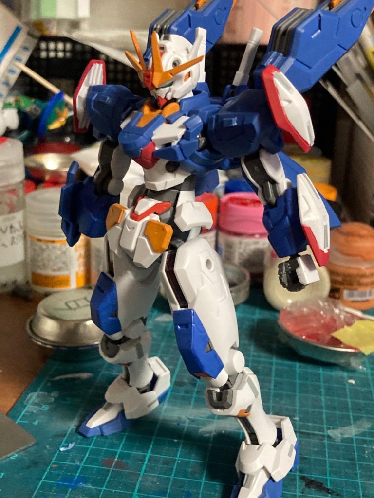 つや消し前の状態ですね。