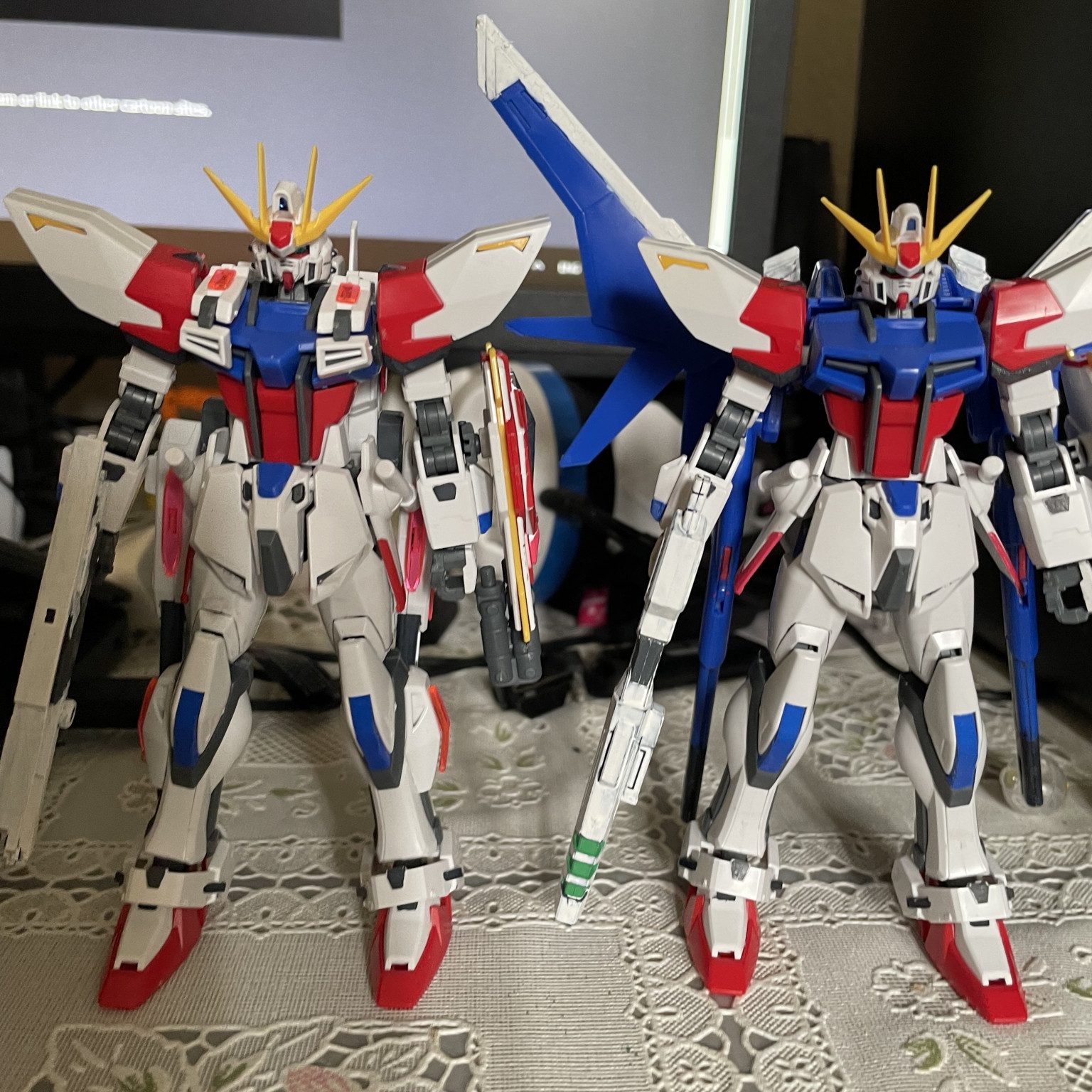 ビルドストライクガンダムフルパッケージとスタービルドストライク 