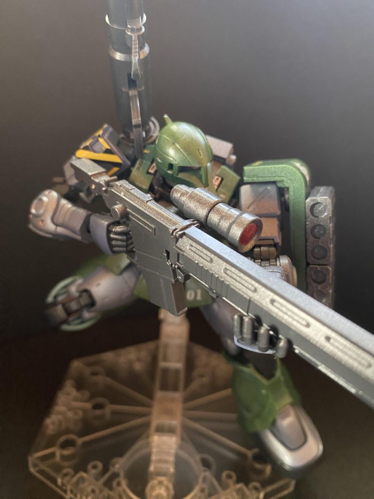 MS-05 ZAKUⅠ–3枚目/制作者:モーリース・ミノフス・K 技術曹長