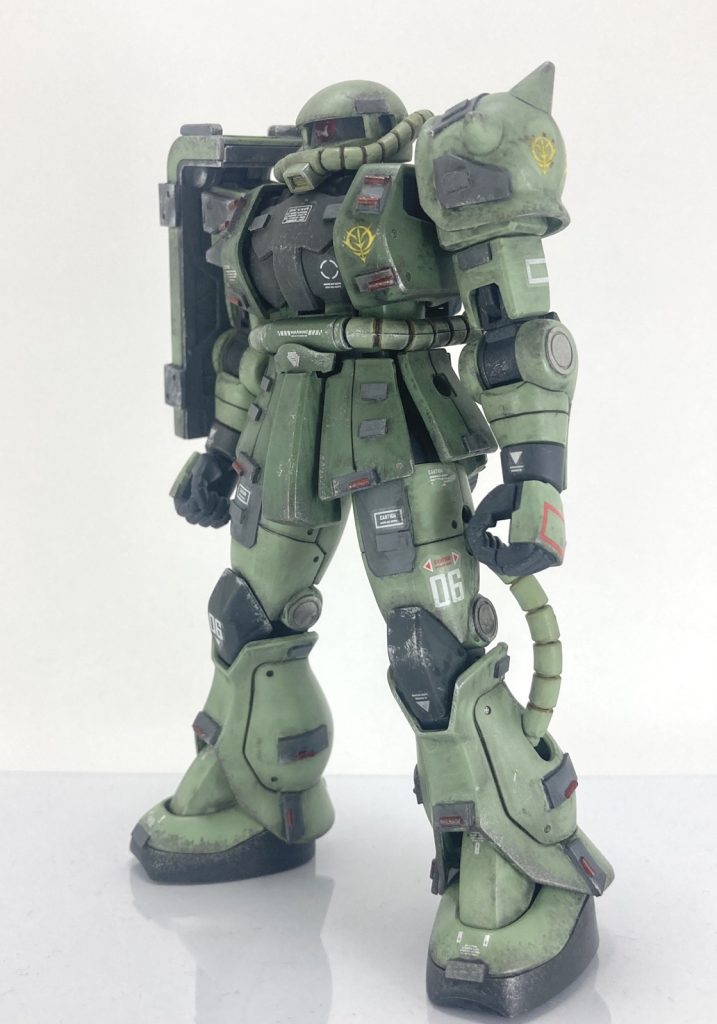 ザクII–4枚目/制作者：レン@筆塗り部分塗装