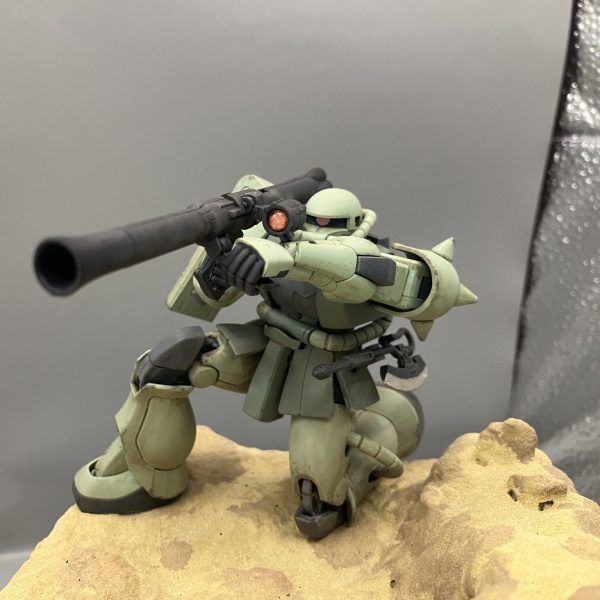 HGUCザク(No.241)砂漠ヴィネット