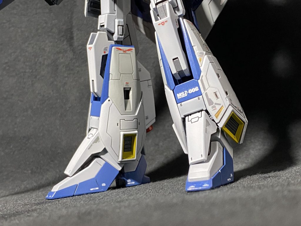 いやー改めてRGZを組み上げたわけですが本当に良くできてますね〜 もーちっさいMGだろ!こんなの商品化とか考えただけでオソロシヤ