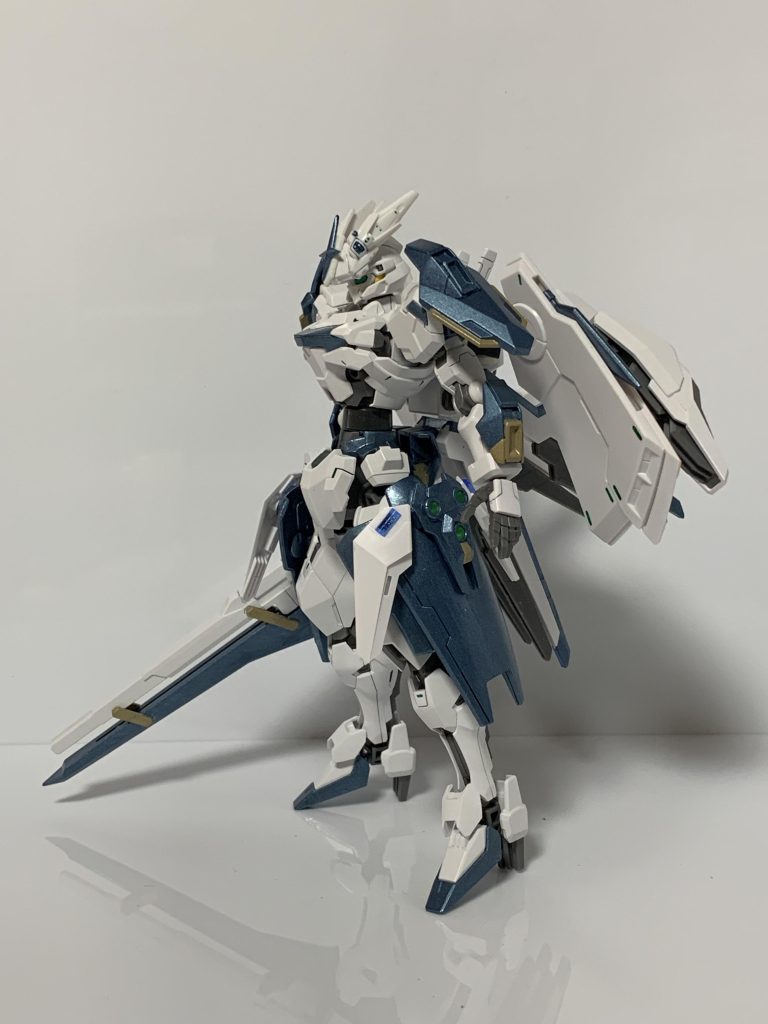 ガンダムキャリバーン＂ホワイト・ヴィルゴー＂–3枚目/制作者：T.K(てぃ〜け〜)