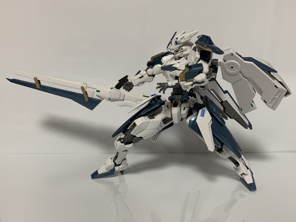 ガンダムキャリバーン＂ホワイト・ヴィルゴー＂–8枚目/制作者：T.K(てぃ〜け〜)