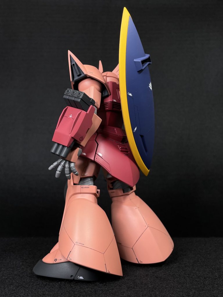 シールドは 背面マウントが 好き(≧∀≦)