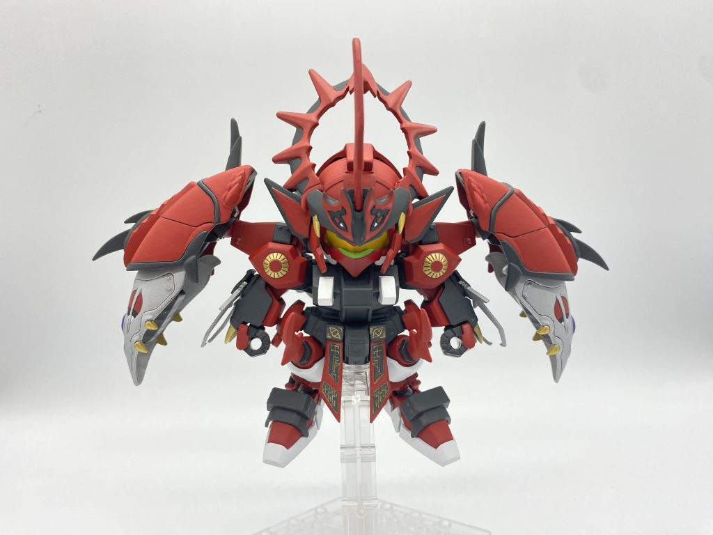 正面から。ダリルバルデの後期装備を意識しています。