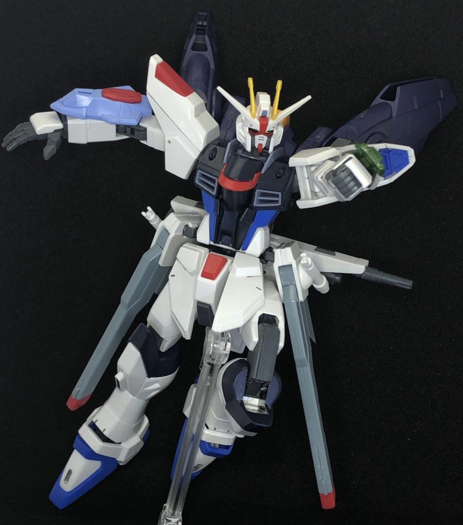 両腕は『パーフェクトストライクフリーダム』から。スタンユニット「インドラ」