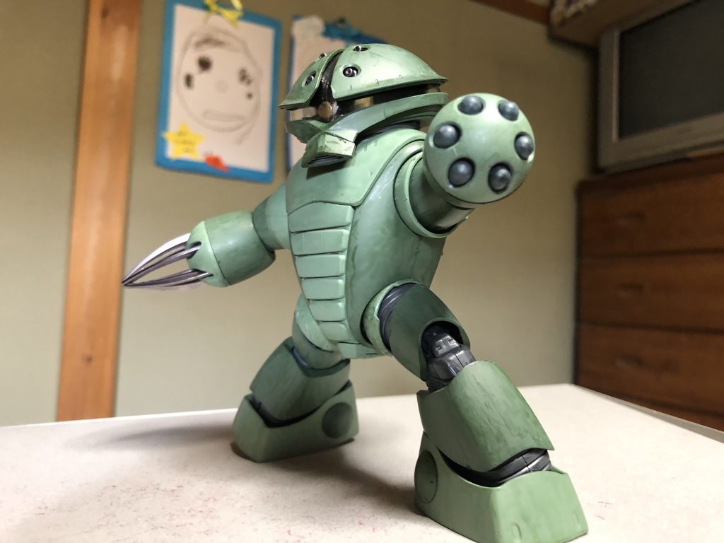 アッガイ(緑色)–5枚目/制作者：ヤマト糊@fcmpCXyhsk1RJ7p