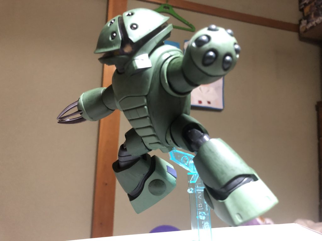 アッガイ(緑色)–3枚目/制作者：ヤマト糊@fcmpCXyhsk1RJ7p