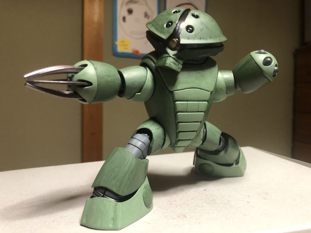 アッガイ(緑色)–4枚目/制作者：ヤマト糊@fcmpCXyhsk1RJ7p