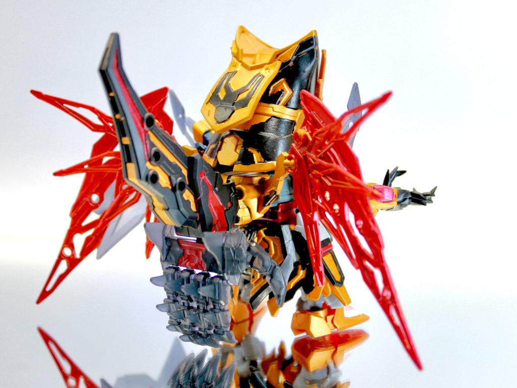 配色は完全に娘におまかせで!口のパーツは金がよかったそうです😘