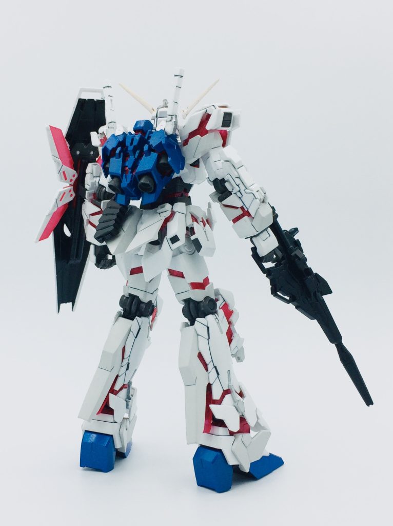 HG 1/144 UC ユニコーン ガンダム RX-0 デストロイモード ガンプラ 完成–3枚目/制作者:kan-o-gunplablog