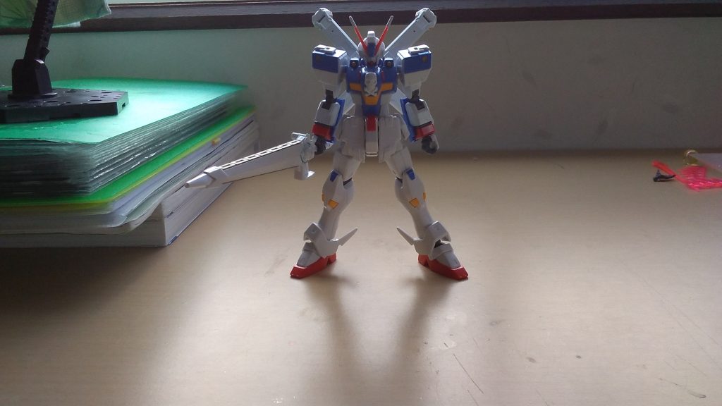 正面から。利便性を考えてムラマサブラスターのハンドガードは切り落としました。