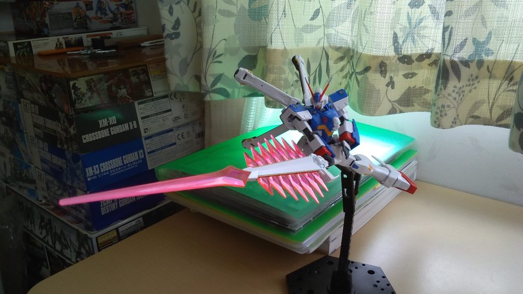 ムラマサブラスターを構えて。