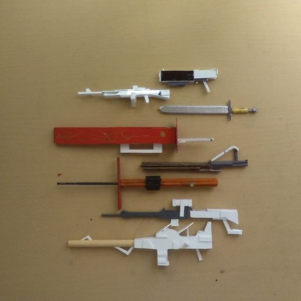 昔作ったプラ板作品（番外編）