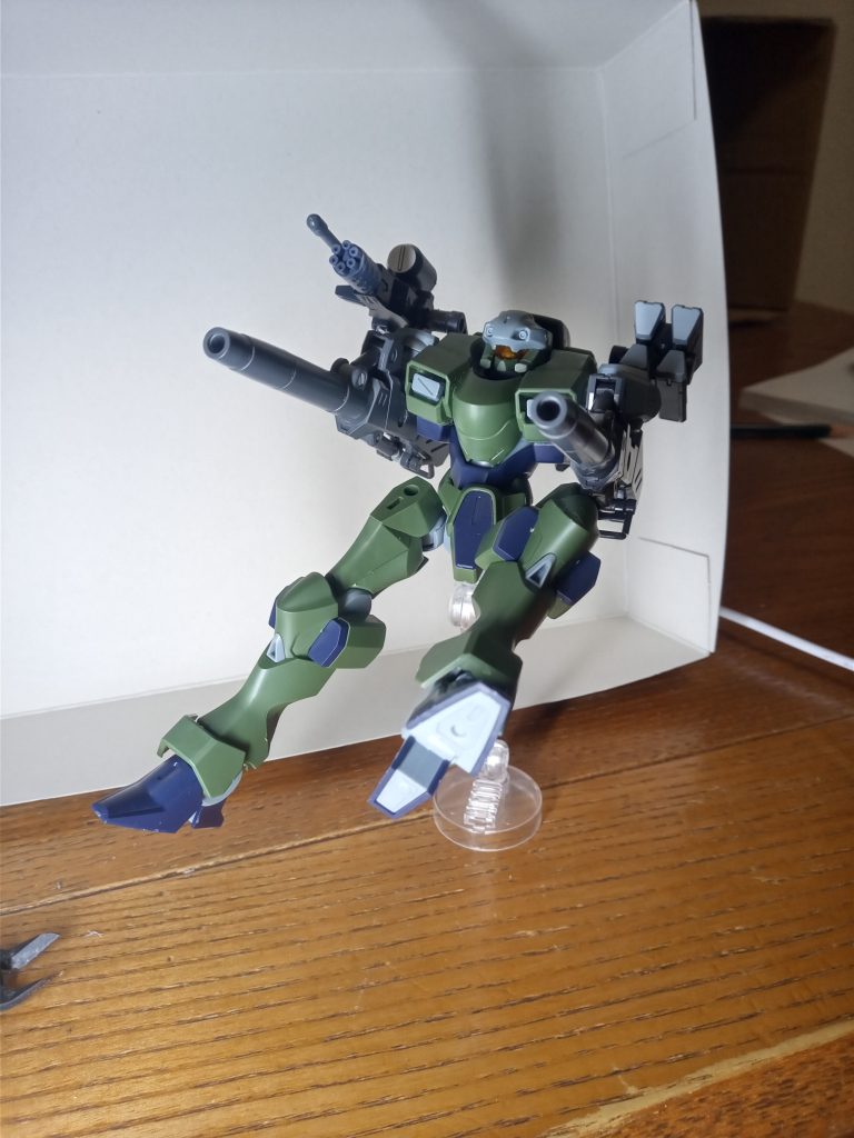 迎撃風　やっぱ良いですね腕バズ。