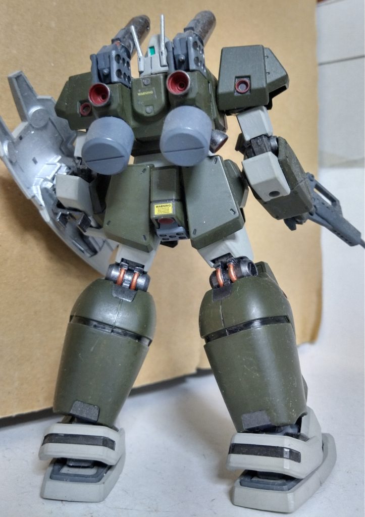 背部のボリューム感もお気に入りです。イメージはロングトムかプリーストか。(*^^*)この作品は戦争映画ファンの支持者が多いのも頷けます。