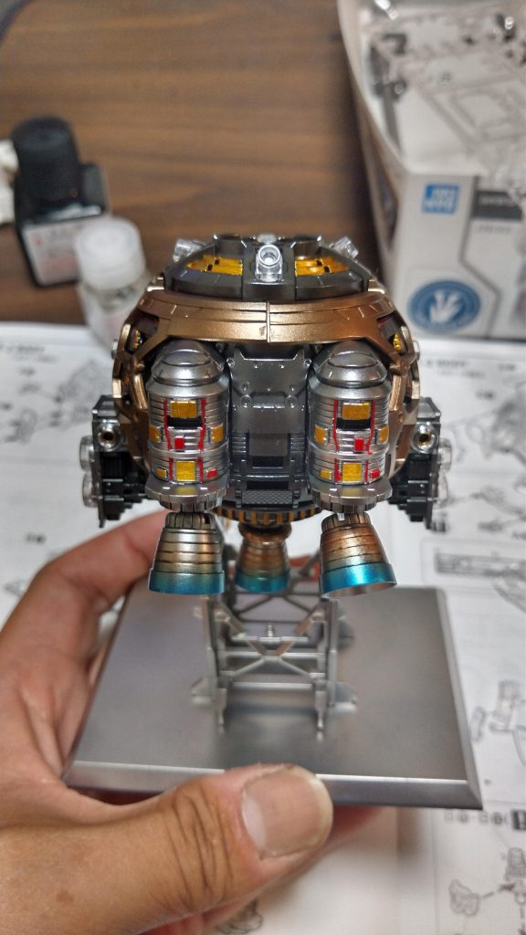 バーニアは安定の青焼けv(´・∀・｀*)v