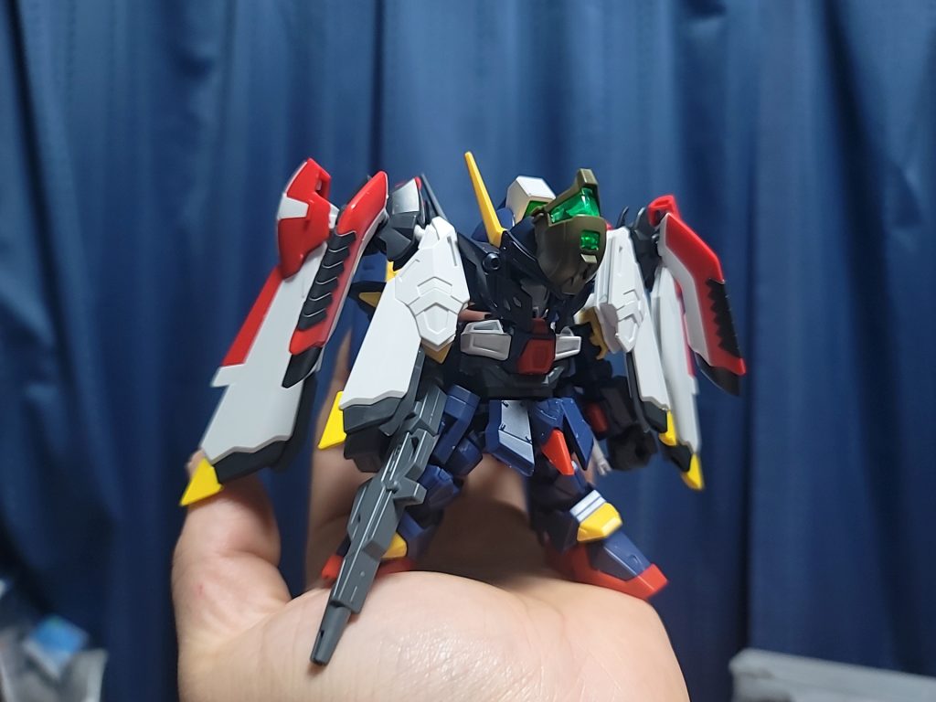 初期案ここにもっとフェニックスを喰らえ!トルネードよ!\( 'ω')/ウオアアアアアア!!って気持ちで盛っていきました