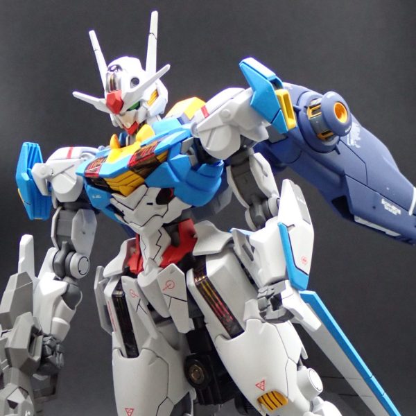 HGガンダムエアリアル　＋　ミラソウル社製　フライトユニット