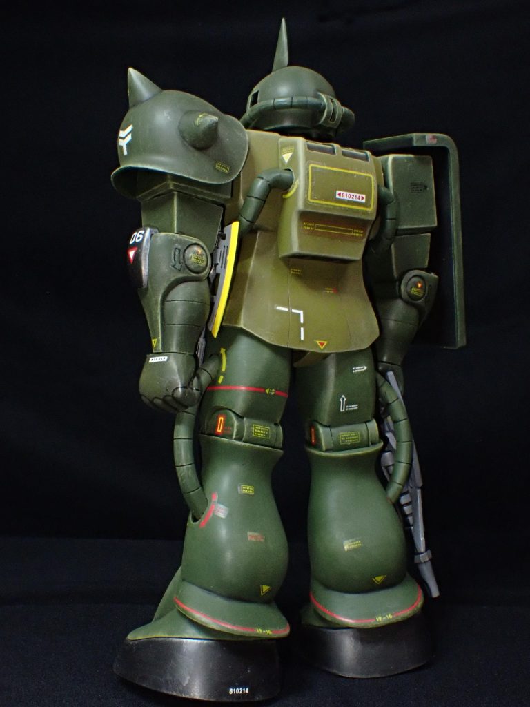 リアルタイプザク　1/100旧キット–4枚目/制作者：muramura