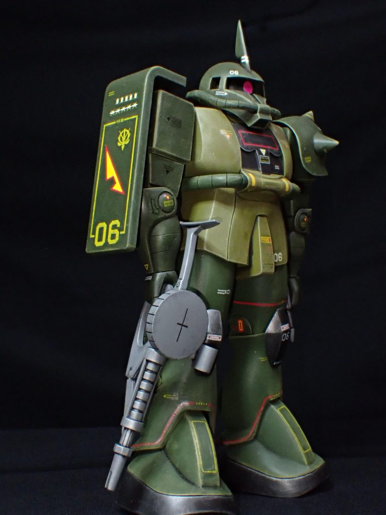 リアルタイプザク　1/100旧キット–2枚目/制作者：muramura