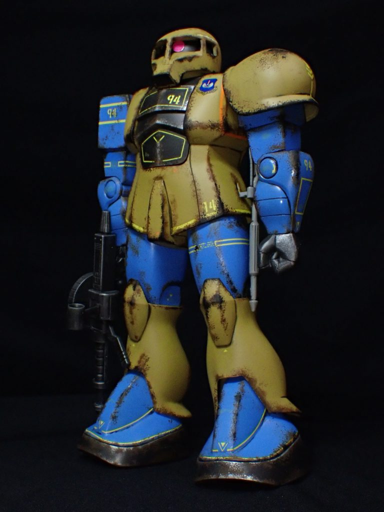 リアルタイプ旧ザク　1/100旧キット–2枚目/制作者：muramura