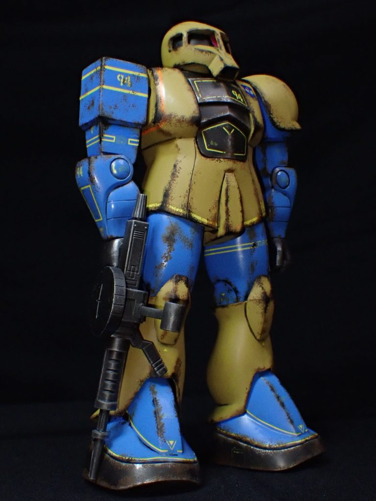 リアルタイプ旧ザク　1/100旧キット–3枚目/制作者：muramura