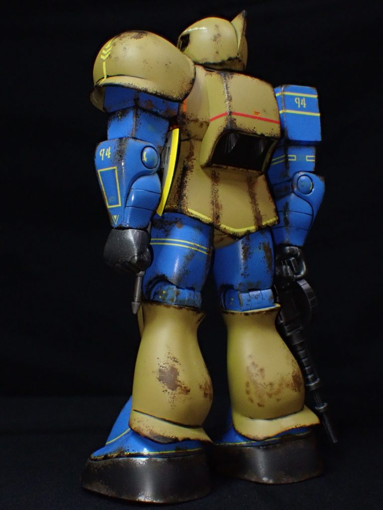 リアルタイプ旧ザク　1/100旧キット–4枚目/制作者：muramura