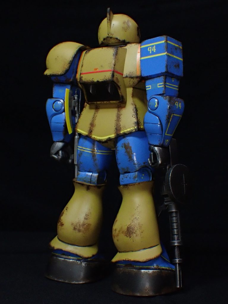 リアルタイプ旧ザク　1/100旧キット–5枚目/制作者：muramura