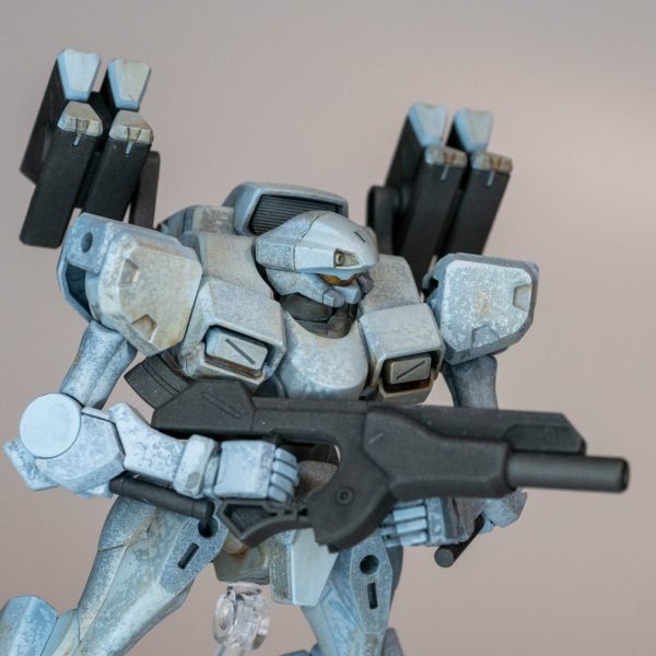 ザウォート・ヘヴィ　艦載機風ロービジ塗装＆ウェザリング（塩マスキング）