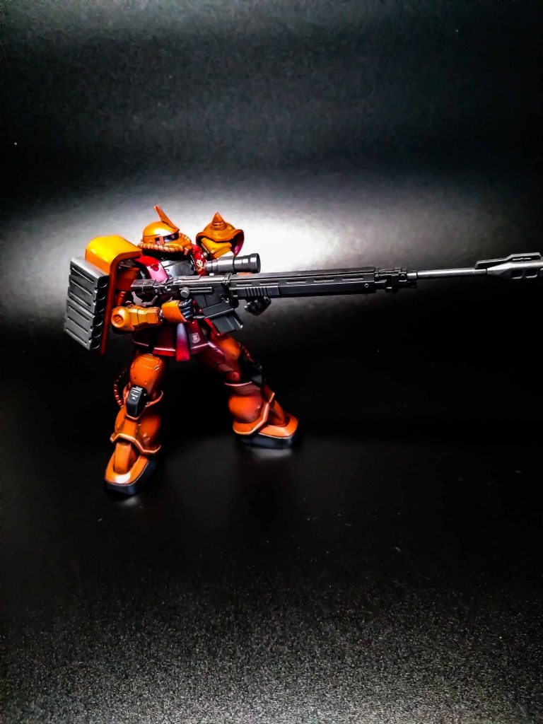 オリジン版のシャアザクはカッコよくて好きですね。