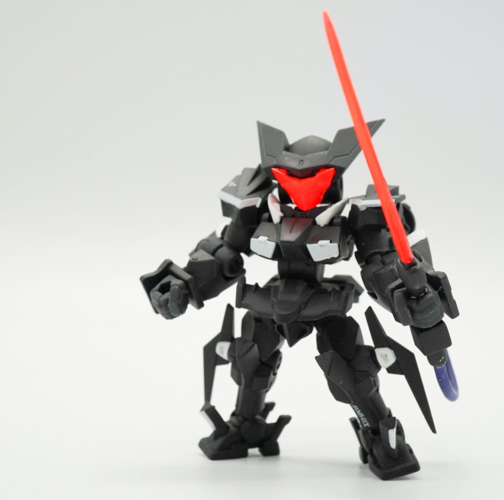 塗装レシピA=アクリジョン■ホワイト部分塗装Aベースホワイト→Aホワイト■ブルー部分塗装Aベースホワイト→Aコバルトブルー■クリアーレッド部分塗装(エアブラシ)エアテックス 蛍光レッド→A光沢クリアー■トップコート(エアブラシ)Aつや消しクリアー●全パーツゲート処理水研ぎヤスリがけ表面処理