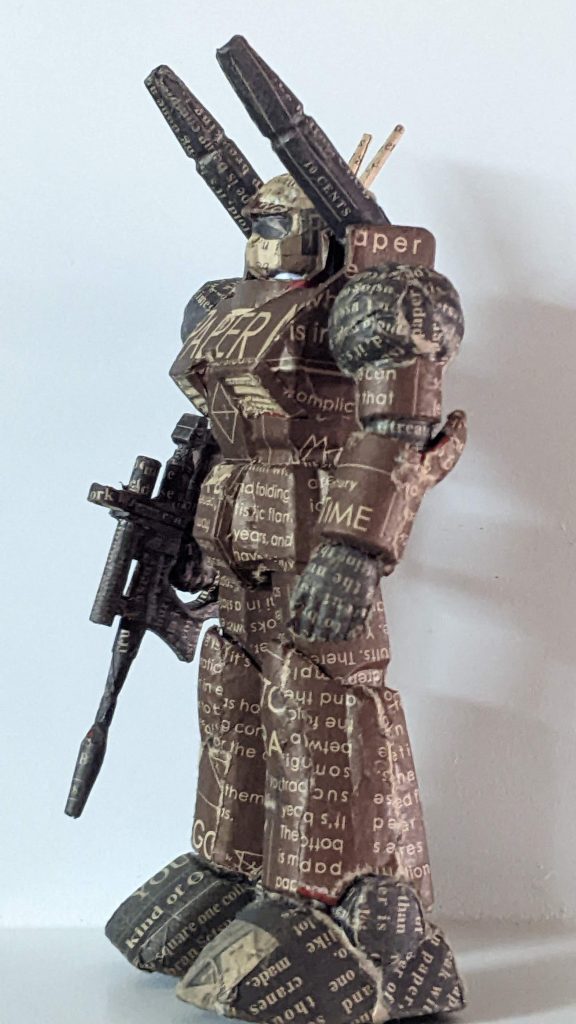 ガンキャノンペーパー–4枚目/制作者：福狼。