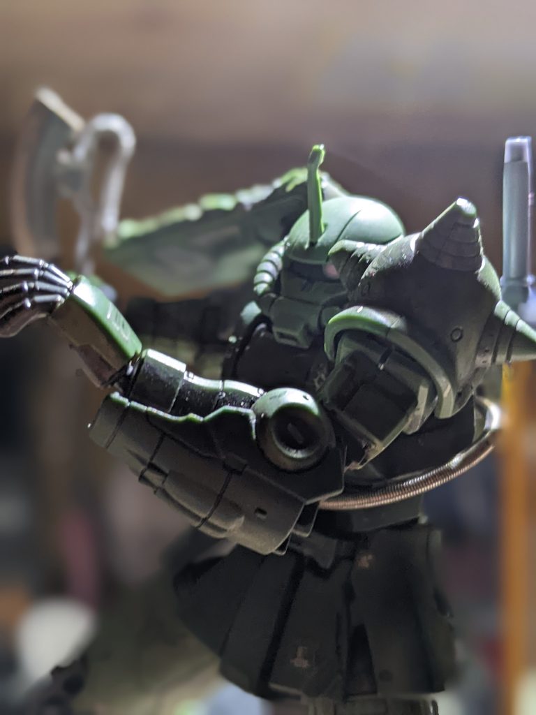 [過去作投稿]　ザクII オリジン版　加工だらけの思い出機–9枚目/制作者：サイレント