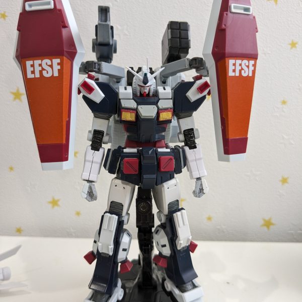 サンダーボルト版HG FAガンダム進捗腕のシーリング表現上手くいきました！シルバーでドライブラシを行いそれっぽく表現しました。目指すはHGでMG近いクオリティです！（2枚目）