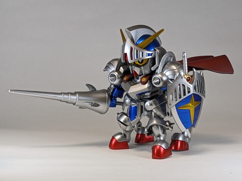 ケンタウロスモード。ランス構えると様になりますね。4本脚の角度なんかを見栄えよくすればこのモードが一番映えると思いますが、ポロリが多くてストレス溜まります。たぶんもうしない(笑)