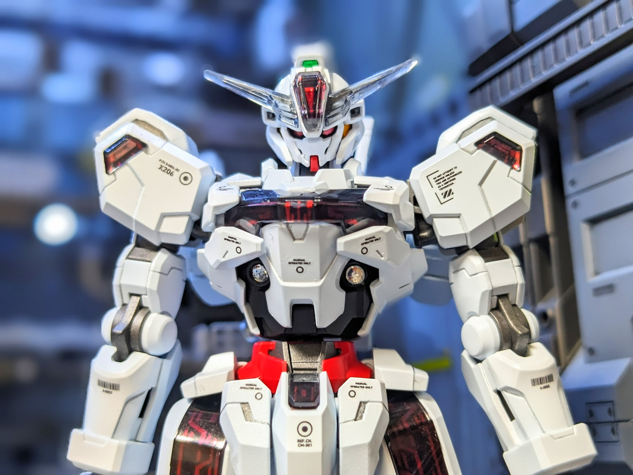 HG ガンダム キャリバーン パーメットスコア5 グラデーション 全塗装 完成