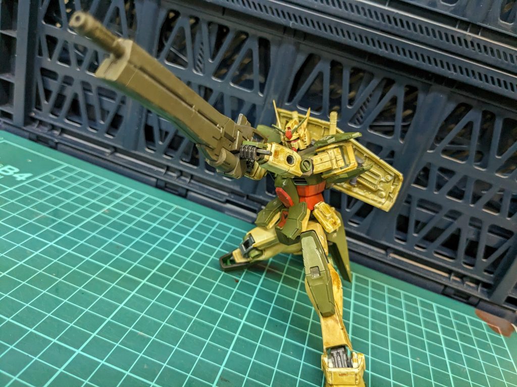 ロングバレルで。狙い撃つ。